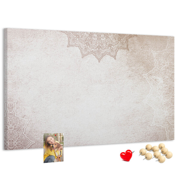 Cork board Decorative pattern