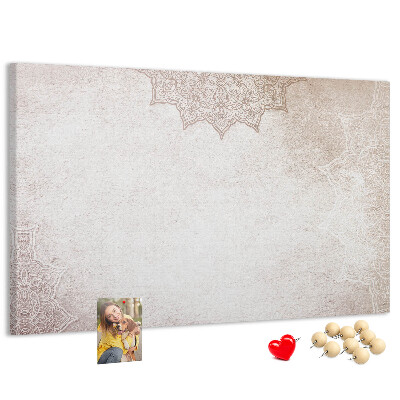 Cork board Decorative pattern