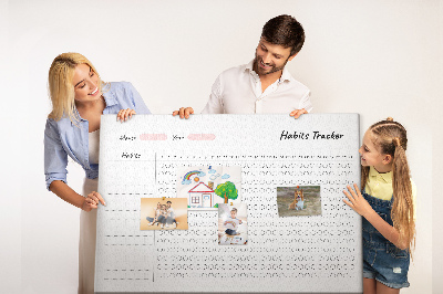 Cork display board Habit tracker