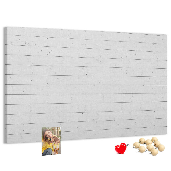 Cork memo board Wooden panels pattern