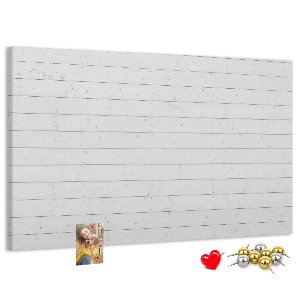 Cork memo board Wooden panels pattern