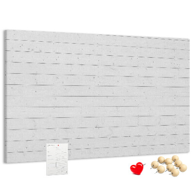 Cork memo board Wooden panels pattern