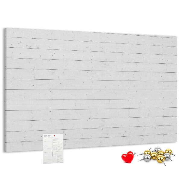 Cork memo board Wooden panels pattern