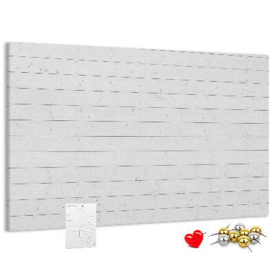 Cork memo board Wooden panels pattern