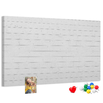 Cork memo board Wooden panels pattern