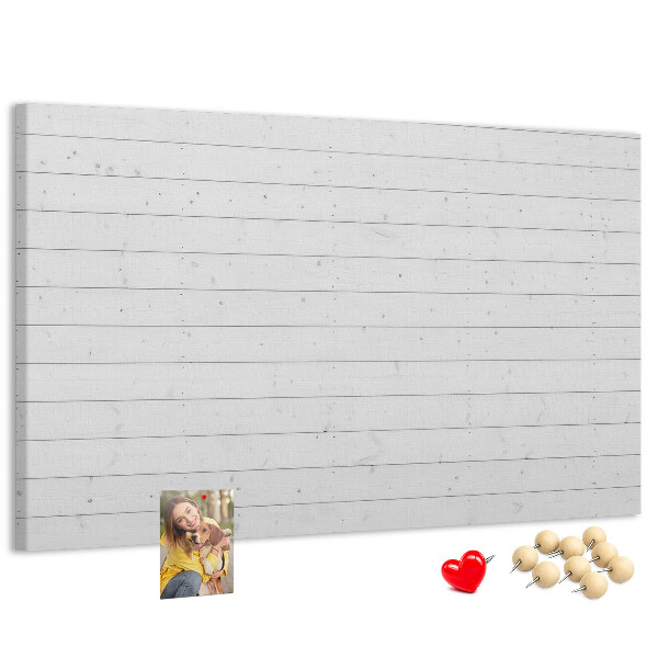 Cork memo board Wooden panels pattern