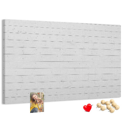 Cork memo board Wooden panels pattern
