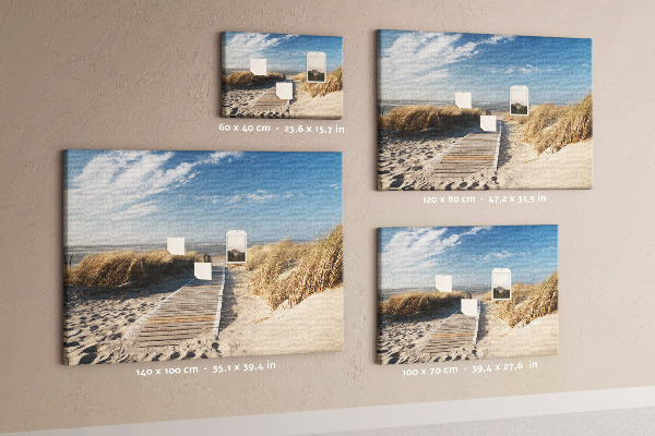 Cork board Beach view