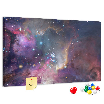 Cork display board Galaxy world