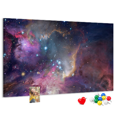 Cork display board Galaxy world