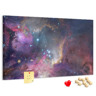 Cork display board Galaxy world