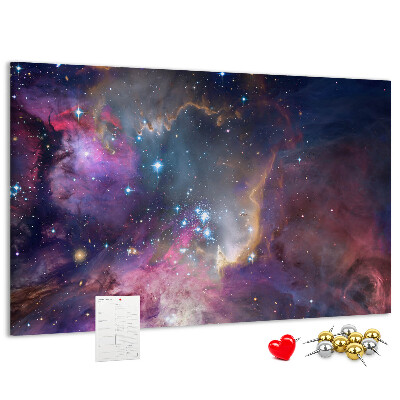 Cork display board Galaxy world