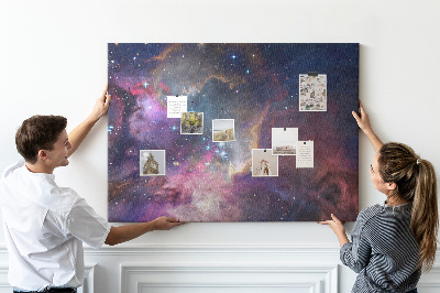 Cork display board Galaxy world
