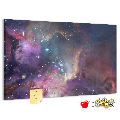 Cork display board Galaxy world