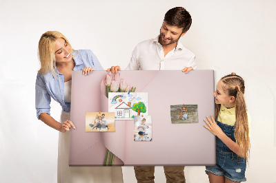 Cork memo board Flower bouquet
