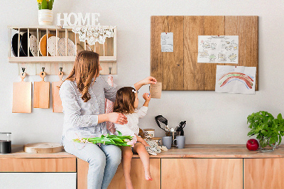 Cork board Wooden boards