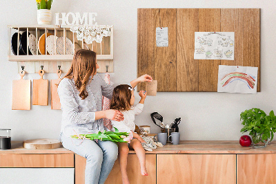 Cork board Wooden boards