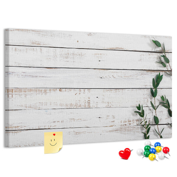 Cork memo board Wooden boards