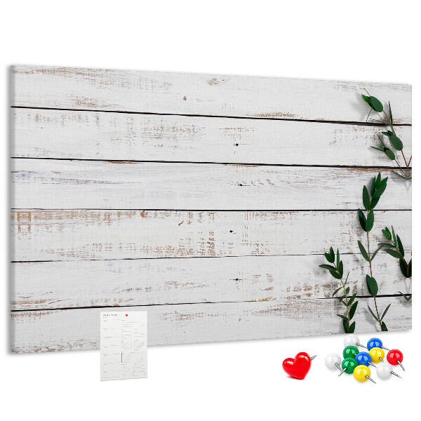 Cork memo board Wooden boards