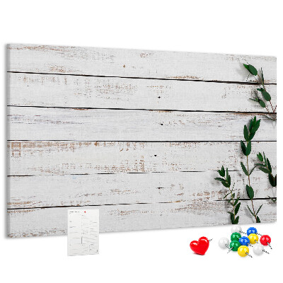 Cork memo board Wooden boards
