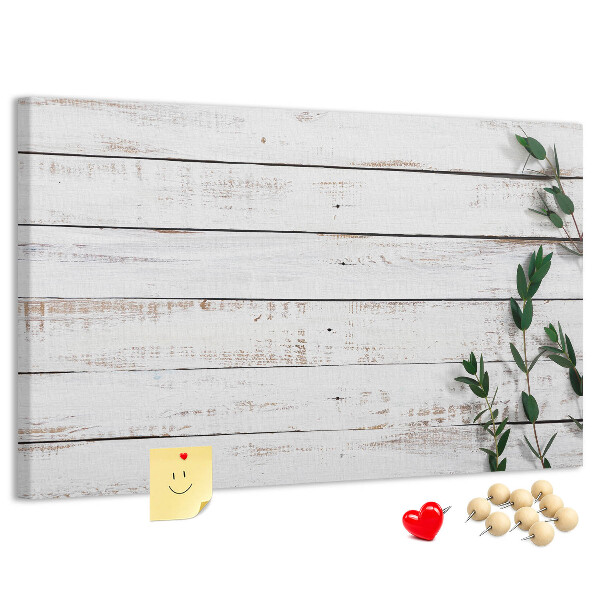 Cork memo board Wooden boards