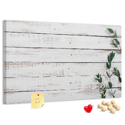 Cork memo board Wooden boards