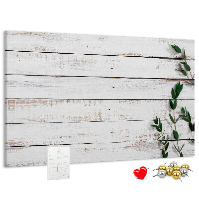 Cork memo board Wooden boards