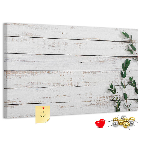 Cork memo board Wooden boards