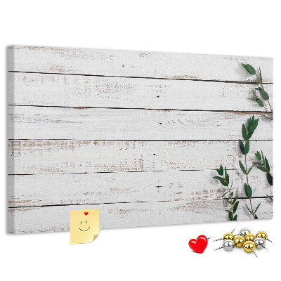 Cork memo board Wooden boards