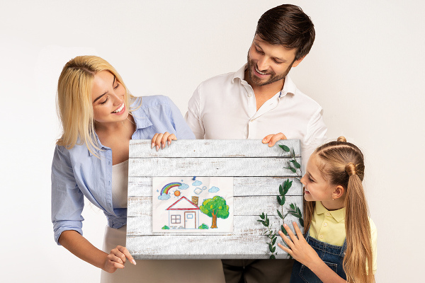 Cork memo board Wooden boards