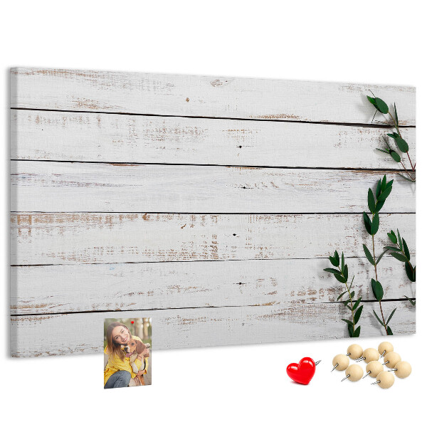 Cork memo board Wooden boards