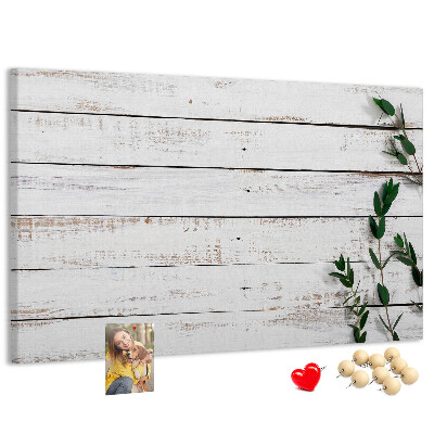 Cork memo board Wooden boards