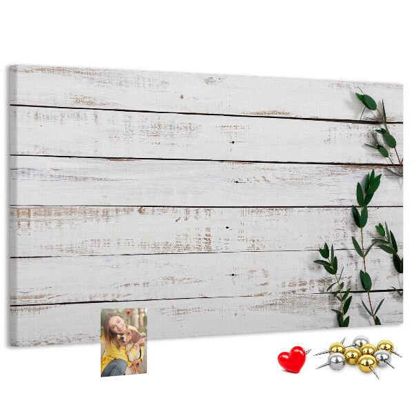 Cork memo board Wooden boards