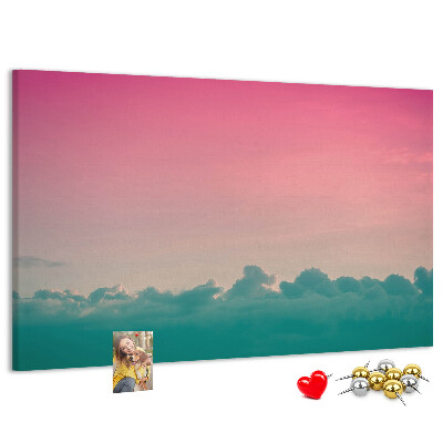 Cork board Gradient sky