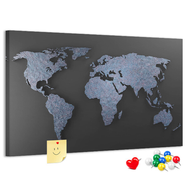 3D world map design