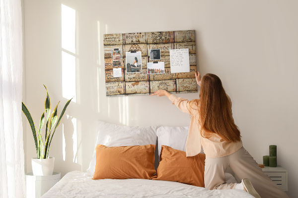 Cork display board Wine corks