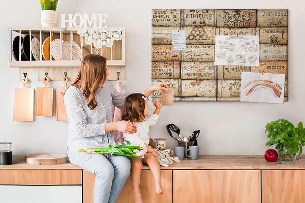 Cork display board Wine corks