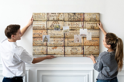 Cork display board Wine corks
