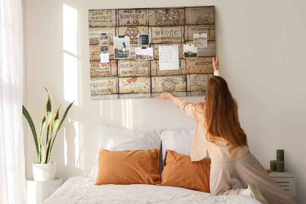 Cork display board Wine corks
