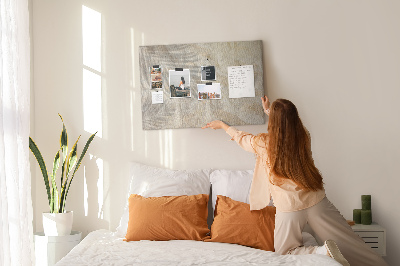 Cork display board Palm shadow sand