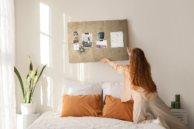 Cork display board Compass canvas