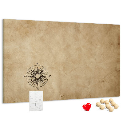 Cork display board Compass canvas