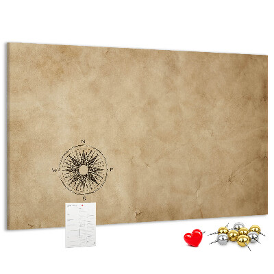 Cork display board Compass canvas