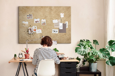 Cork display board Compass canvas