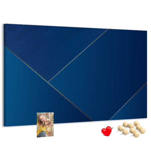 Cork memo board Ornamental abstraction