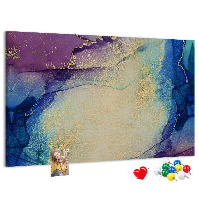Cork board Abstract marble
