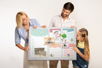 Cork memo board Wishlist