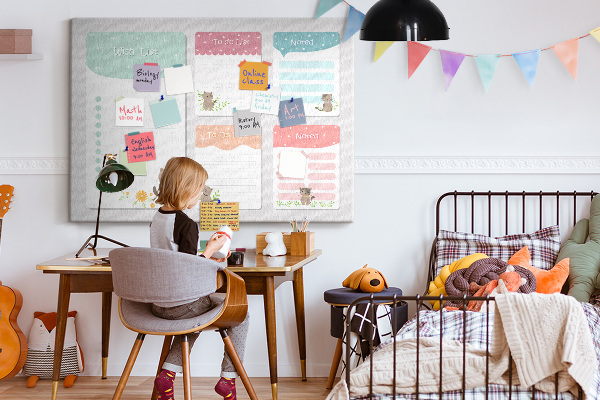 Cork memo board Wishlist