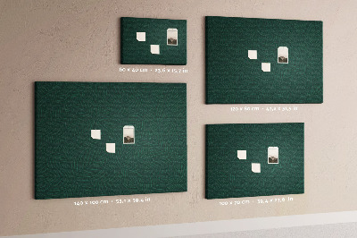 Cork display board Leaf pattern