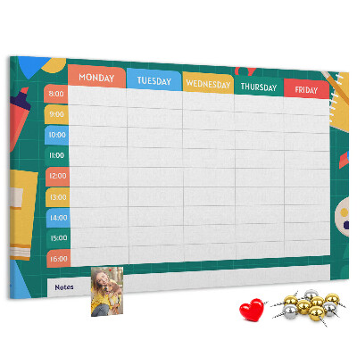 Cork board Lesson plan